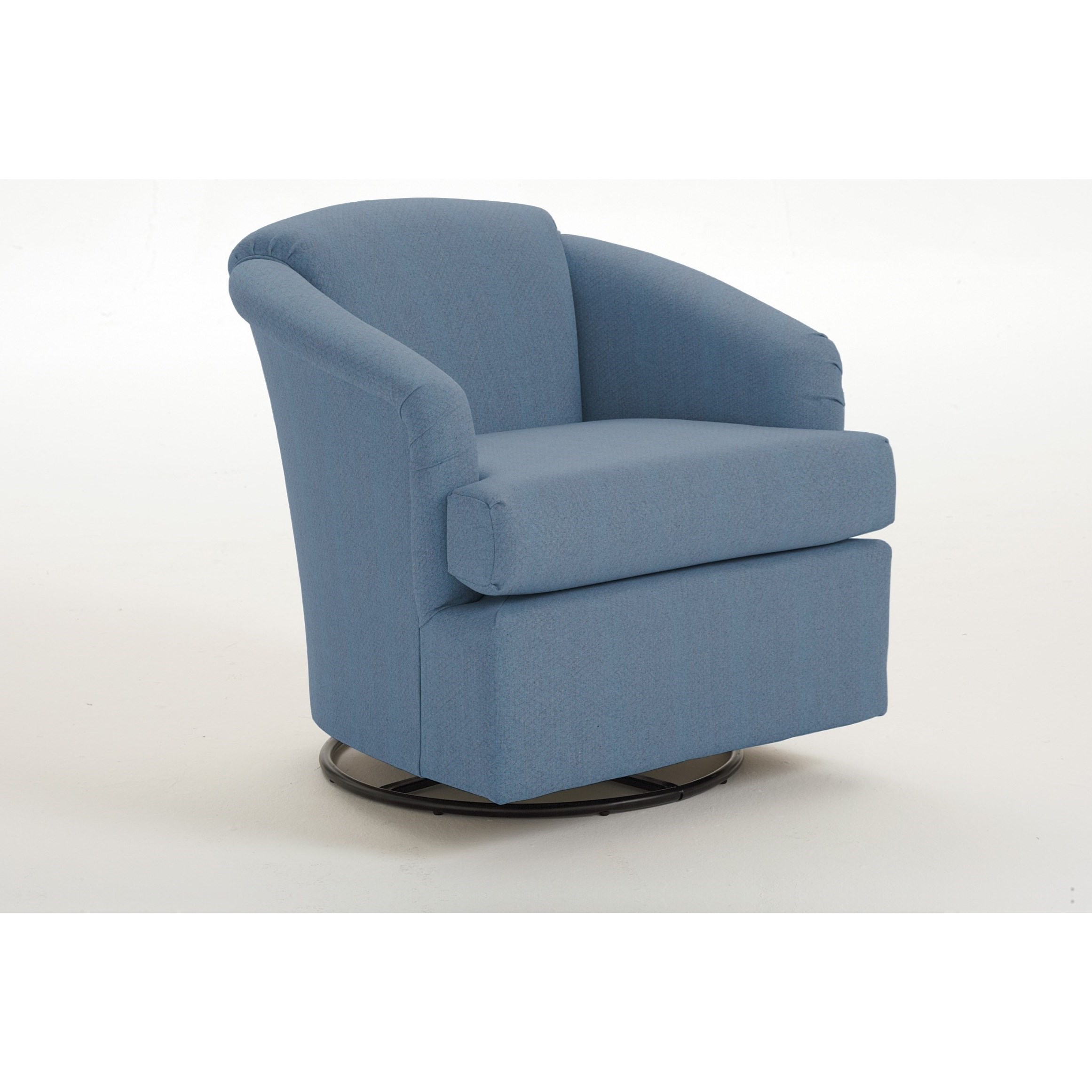 Best Home Furnishings Swivel Barrel Chairs 2567 1 Cass Swivel